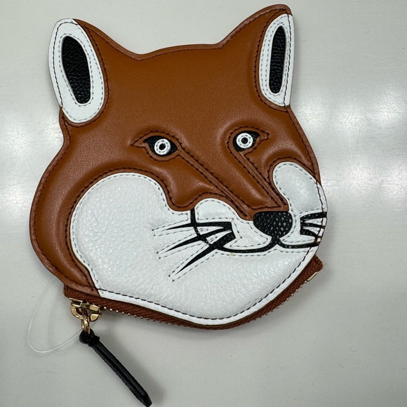 MAISON KITSUNE Handbags - Maison Kitsune Fox head coin purse